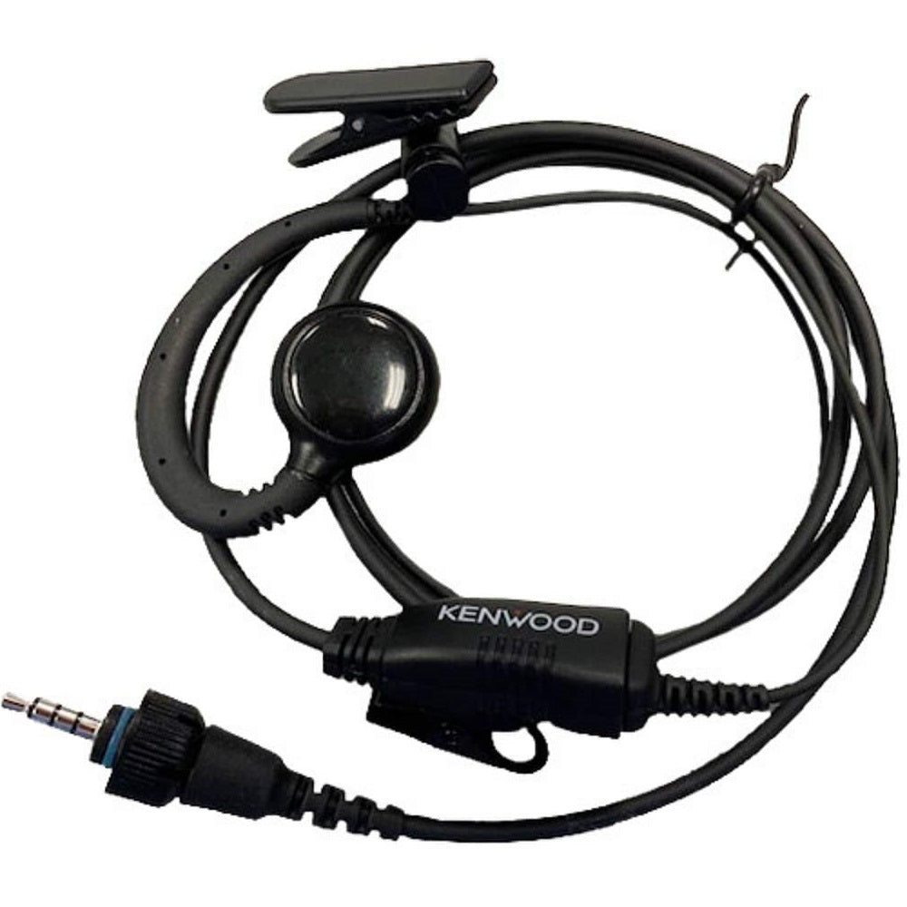 Kenwood KHS-51  C-Ring Ear Hanger with PTT & Mic