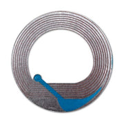 2000 RF 8.2Mhz Round Clear Security Labels 1.35 inch (33mm) diameter.