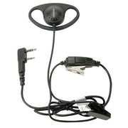 Kenwood KHS-27  D-Ring Ear Hanger  w/ PTT & Mic