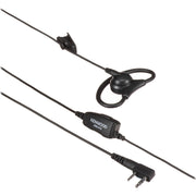 Kenwood KHS-27  D-Ring Ear Hanger  w/ PTT & Mic