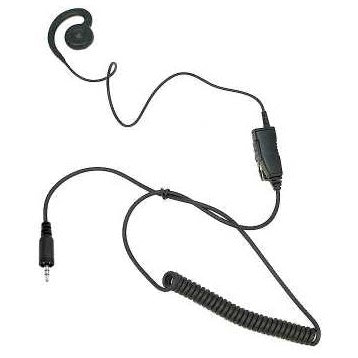 Kenwood KHS-34 C-Ring Ear Hanger w/PTT & Mic (Only Compatible with PKT-23)