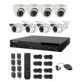 VitekÂ® Complete 8CH 960H DVR 960H CCTV Digital Surveillance Security Camera System