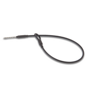 Loss Prevention 8 inch Lanyard with Loop and Grooved Pin for Hard Tags