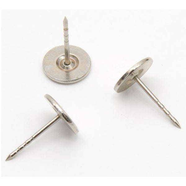 Small Pin Tack Flat Head Metal Pin Tack 19mm Grooved – BullsEye Protection