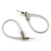 Pin Lanyard Plastic Heavy Duty - Security Lanyard Wire Loop to Pin Heavy Duty EAS