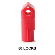 Retail Security Lock and Detacher Key, Red.
